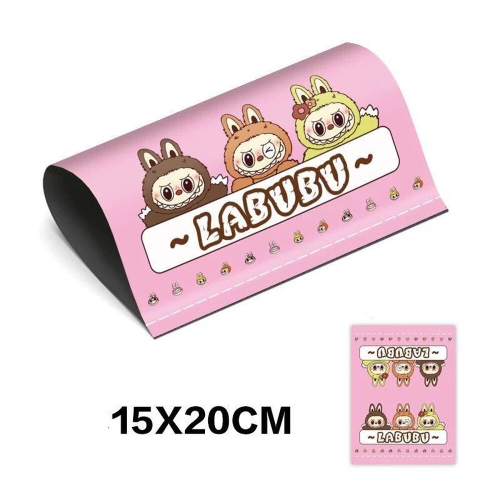 NEW fanmade labubu car sticker care label home decoration